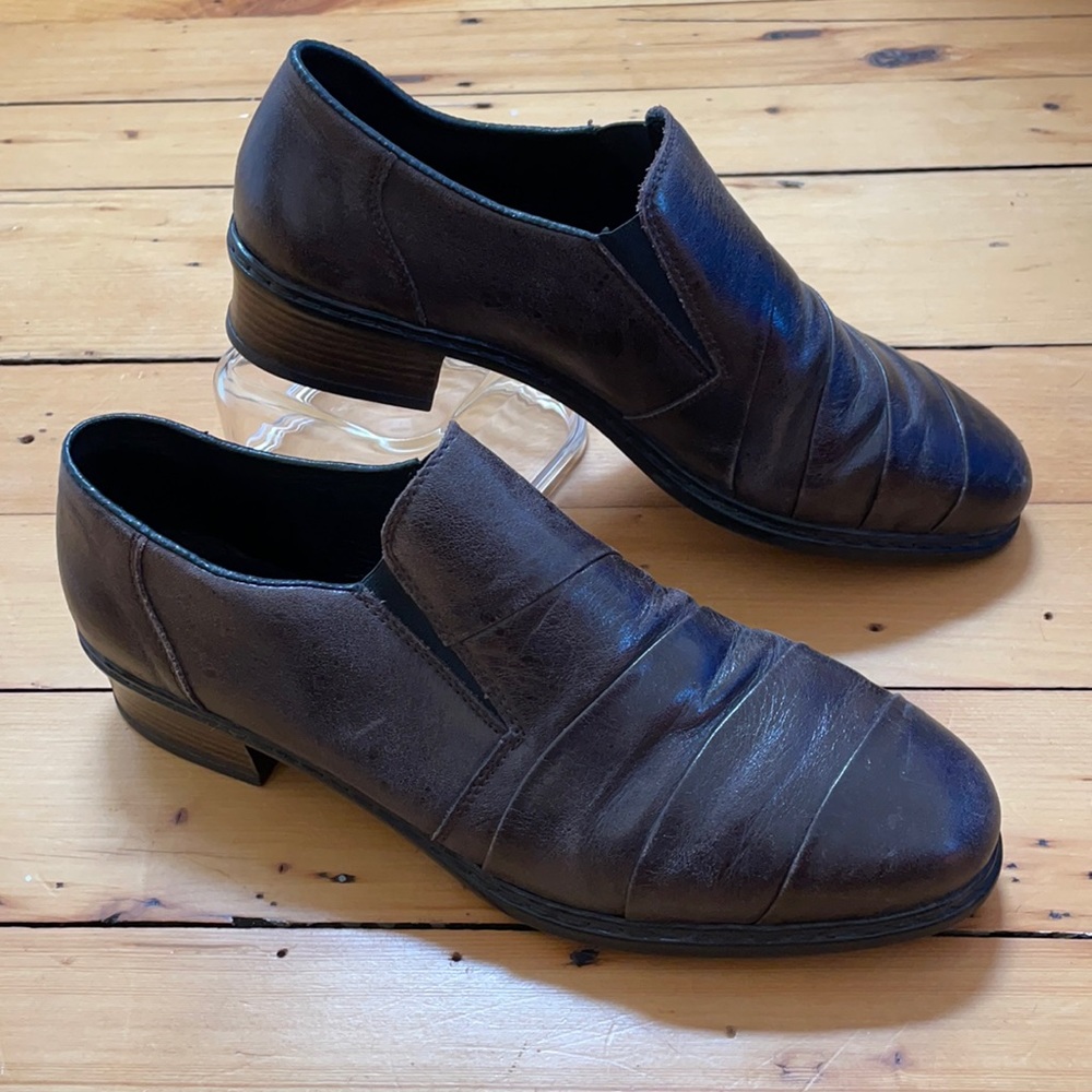 Rieker Anti-stress Brown Slip-ons